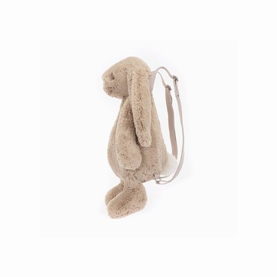 Jellycat Bashful Konijn Beige Backpack Tas | BC1074362